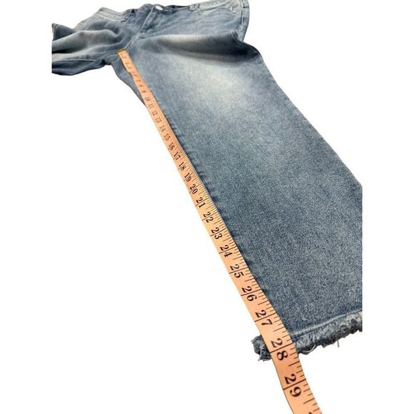 Democracy ABsolution Tummy Control Panel Raw Hem Jeans 18 W - Picture 5 of 10